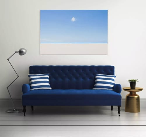 "PARADISE" COLOUR PHOTOGRAPHIC PRINT | Photography by ANDREW LEVER. Item made of paper works with coastal style