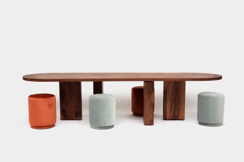 Gabriela Artigas Table | Dining Table in Tables by ARTLESS | 7970 Melrose Ave in Los Angeles. Item made of walnut