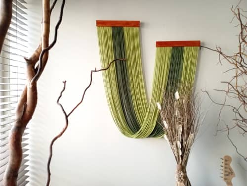 Macrame Wall Décor ,Macrame Wall Art, Fiber Art, Boho Wall H | Tapestry in Wall Hangings by Magdyss Boutique. Item composed of cotton and fiber in contemporary or art deco style