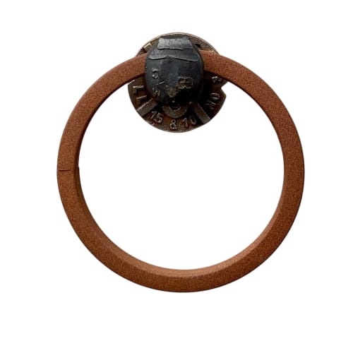 Railroad Spike Towel Ring 6" | Hook in Hardware by RailroadWare Lighting Hardware & Gifts