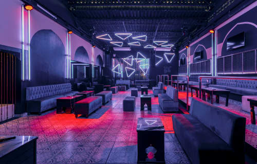 Comercial Design - Hookah House and Dance Club - Sky | Interior Design by Afetto - Stories in Architecture | SKY Hookah House in Centro. Item composed of synthetic