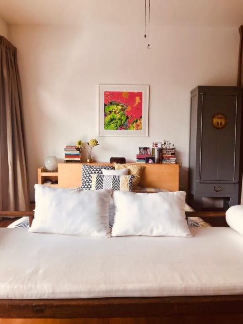 'Love' Limited Edition Lithograph | Prints by Mishell Leong. Item composed of paper