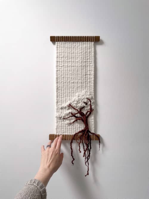 Blossom tree wall hanging by Elle Collins Wescover Wall Hangings