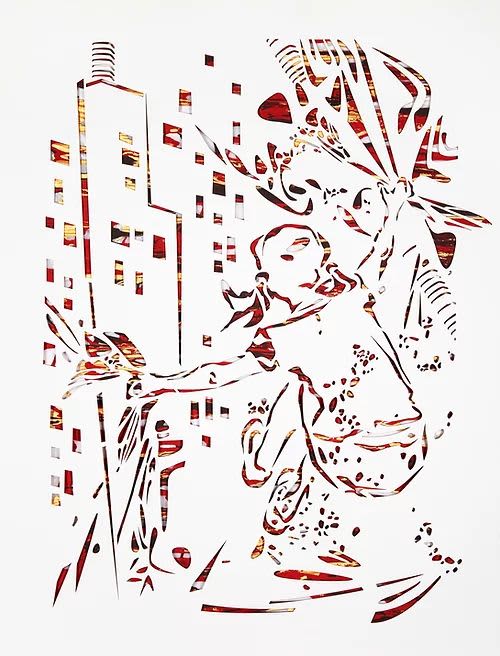 Little Climber | Drawings by Elvira Dayel. Item composed of paper