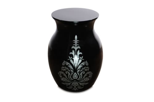 Anfora Side Table by Costantini Design | Tables by Costantini Design. Item composed of wood in mid century modern or contemporary style