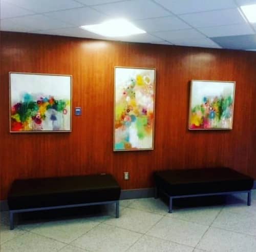 Paintings | Oil And Acrylic Painting in Paintings by Wendy McWilliams | Lankenau Medical Center in Wynnewood. Item composed of synthetic