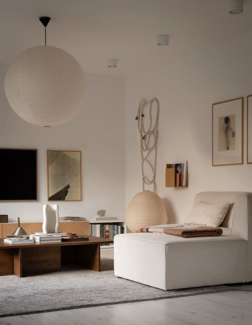 Metamorphosis Long | Decorative Objects by Versh Gallery. Item composed of cotton in minimalism or japandi style