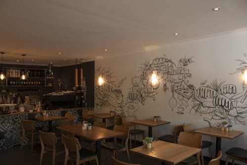 Coffee Journey By Sam Shennan At Janeks Cafe Bowral Wescover Murals