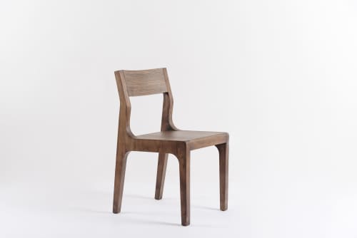Dining Chair No. 01 | Chairs by Olivares Ovalle. Item made of wood works with minimalism & mid century modern style