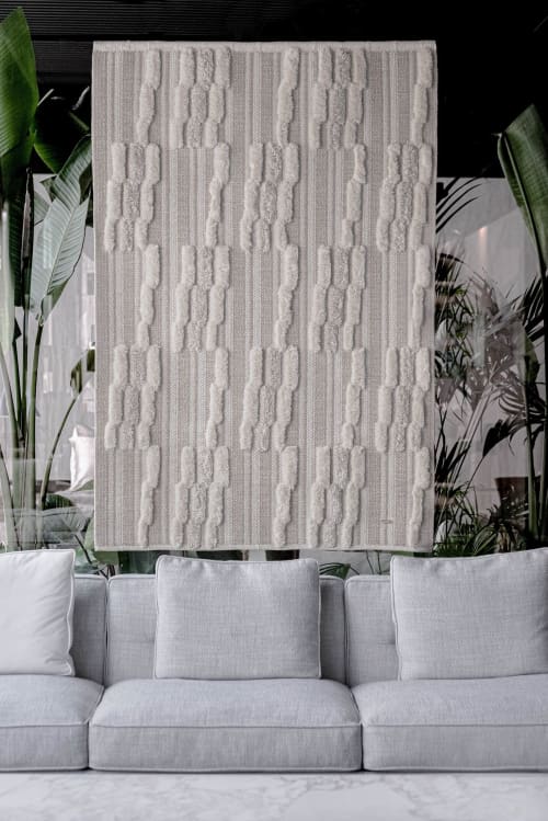 Fore See Rug color 5701 | Tapestry in Wall Hangings by Frankly Amsterdam | Amsterdam in Amsterdam. Item composed of bamboo and linen