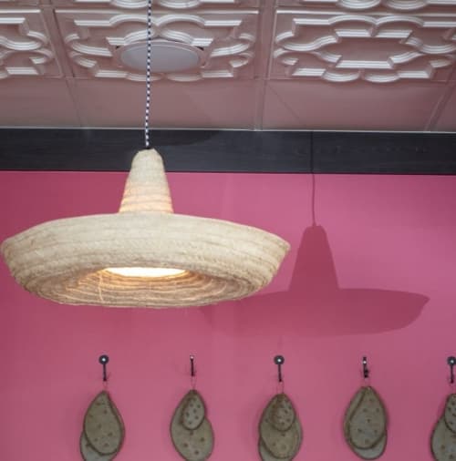Custom Sombrero Pendants | Pendants by CP Lighting | Al Pastor in Exton. Item in boho or southwestern style