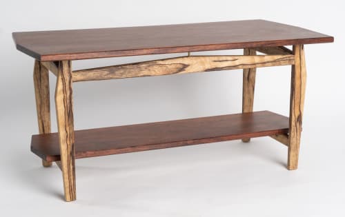 Chevron Coffee Table | Tables by Handufactured by Brent Bond. Item compatible with mid century modern and contemporary style