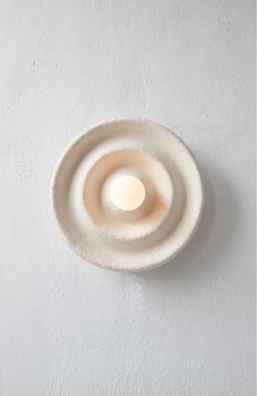 MushLume Radiate Sconce Large | Sconces by MushLume Lighting. Item in contemporary style