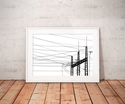 Electricity Plant | Limited Edition Print | Photography by Tal Paz-Fridman | Limited Edition Photography. Item made of paper compatible with minimalism and contemporary style