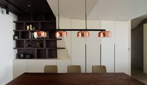 Lalu+ Pendant | Pendants by SEED Design USA. Item composed of steel and glass