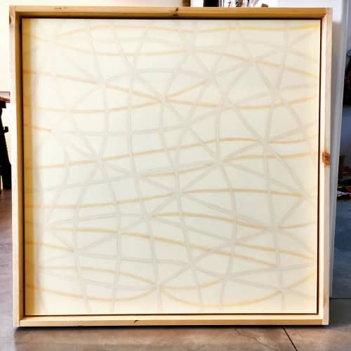 “Plexus, 2017” | Oil And Acrylic Painting in Paintings by William Nelson McLane. Item composed of synthetic