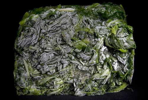 Frozen Spinach | Oil And Acrylic Painting in Paintings by Chris Becker Photo. Item composed of paper
