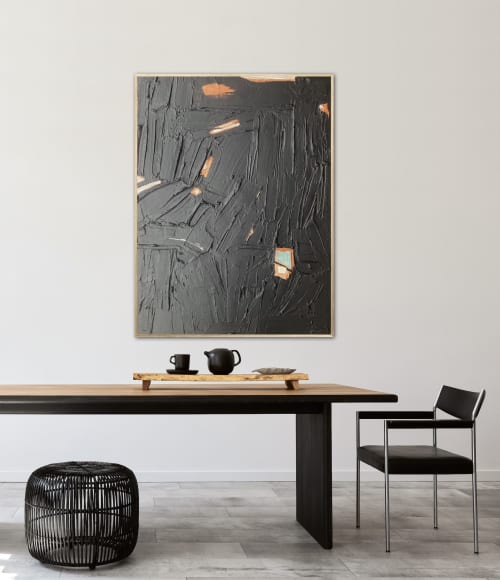 Something To Hope For, 30x40 inch Abstract Painting | Mixed Media by Allison Rohland. Item made of canvas works with minimalism & contemporary style