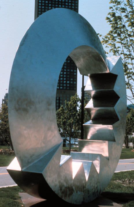 Inner Gear | Public Sculptures by Rob Lorenson. Item made of steel