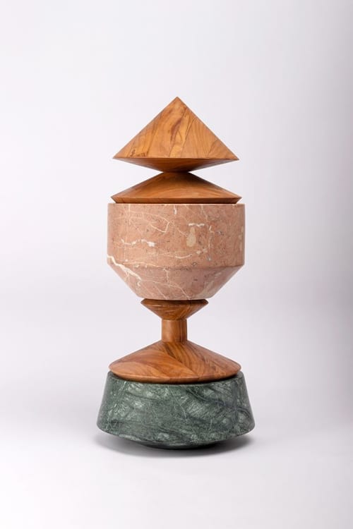 Destini Incrociati A+01+04+C | Ornament in Decorative Objects by gumdesign. Item composed of marble in modern style