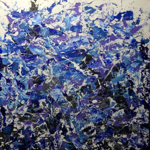 The Cold of Moosonne | Oil And Acrylic Painting in Paintings by Reade C Gloeckner Fine Art. Item made of synthetic