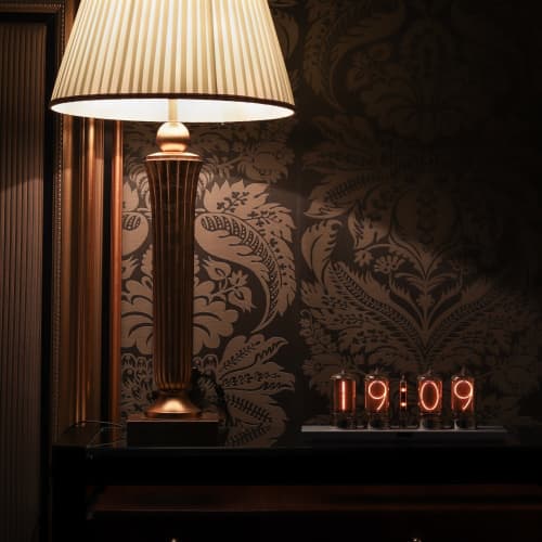 Puri Nixie Clock for Grandhotel Pupp | Interior Design by Dalibor Farny
