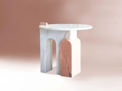 Stone marble table | Side Table in Tables by Dovain Studio | CASA DECOR in Madrid. Item composed of marble