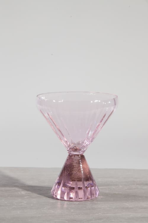 Martini Glass | Drinkware by LE Glassworks. Item made of glass