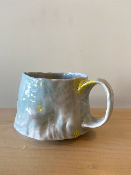 Rounded Bottom Mug (PRE-ORDER) | Drinkware by Kym Gardner Designs. Item made of stoneware