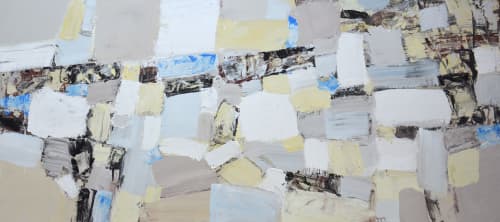 Abstraction 117 | Oil And Acrylic Painting in Paintings by IRYNA KASTSOVA. Item made of canvas compatible with modern style
