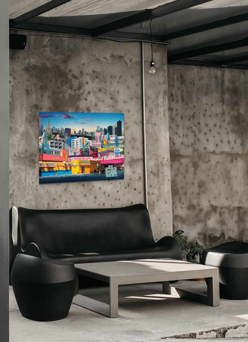 Better Days - Miami | Prints by &REW SORIA. Item made of paper