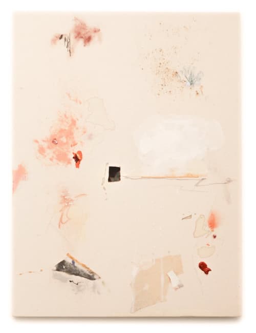 Mending IV | Mixed Media in Paintings by El Løvaas. Item made of canvas