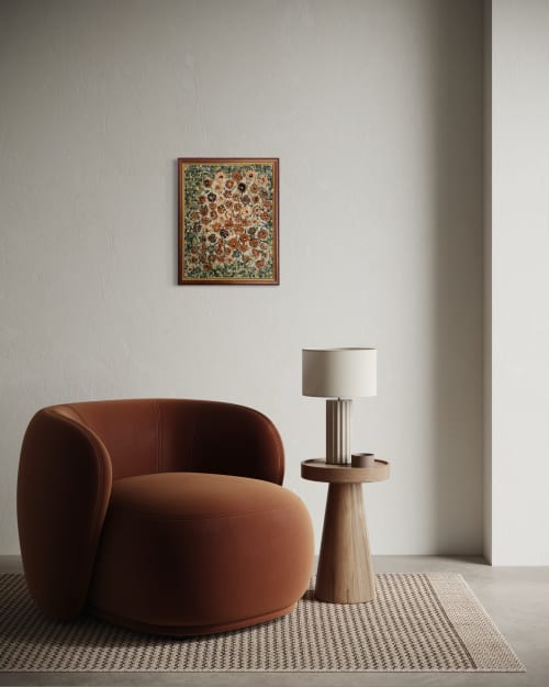 Wildflowers | Mosaic in Art & Wall Decor by Altyn Mosaic. Item made of granite works with contemporary & japandi style