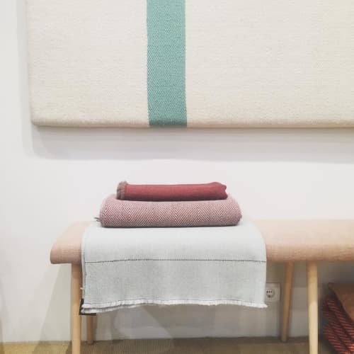 Bench | Benches & Ottomans by ÁBBATTE | Maison&Objet Paris in Villepinte. Item made of wood