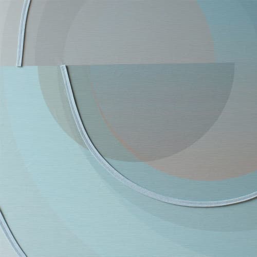 Orb | Dimensional Felt | Wallpaper in Wall Treatments by Jill Malek Wallpaper. Item made of fabric with paper