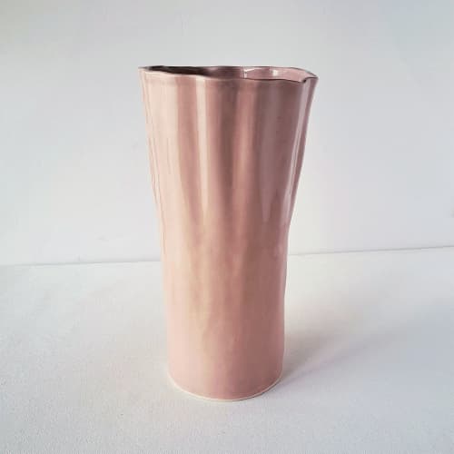 Guided by the Butterfly VI | Vase in Vases & Vessels by KRAY Studio by Rita Kettaneh. Item composed of ceramic in minimalism or contemporary style