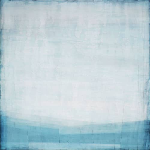 Crystalline II | Oil And Acrylic Painting in Paintings by Susan Laughton Artist. Item composed of birch wood and synthetic in minimalism or contemporary style