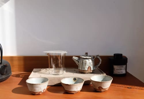 Tea Pot | Teapot in Serveware by Minna Graham | KUURA Tea Studio in North Melbourne. Item composed of ceramic