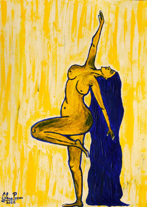Colores de sensualidad 13 | Oil And Acrylic Painting in Paintings by Elena Parau