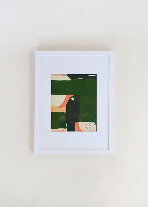 how hopeful | Print | Mixed Media in Paintings by by Danielle Hutchens. Item made of paper with synthetic