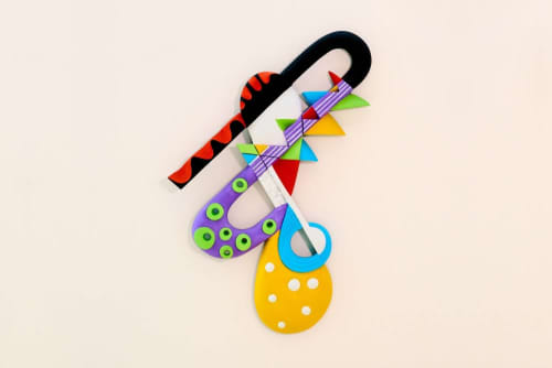 Symphony in Color | Wall Sculpture in Wall Hangings by Jan Willem Krijger. Item in contemporary or modern style