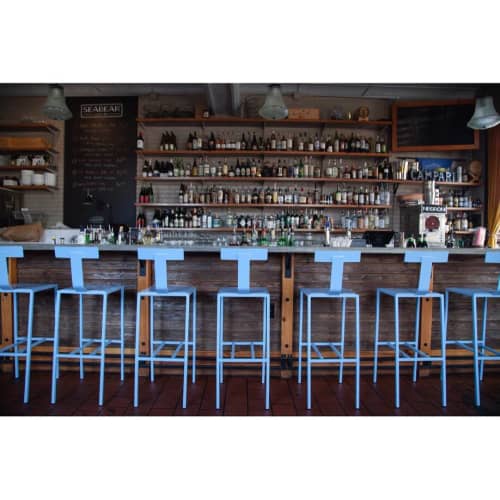 Barstools by Saint Udio at Seabear Oyster Bar, Athens Wescover Chairs