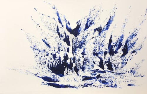 Celebrating Life | Oil And Acrylic Painting in Paintings by Reade C Gloeckner Fine Art. Item made of paper with synthetic