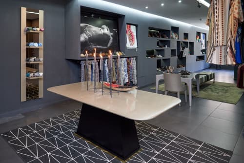 MAYFAIR Dining Table | Tables by Luisa Peixoto Design | ManMood in Porto. Item composed of metal in contemporary or eclectic & maximalism style