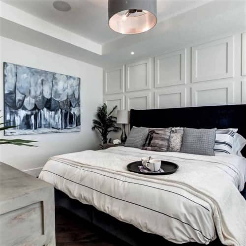 Truman Homes Calgary - 1741 | Mixed Media by Marie Manon Art | Truman Homes in Calgary. Item composed of synthetic