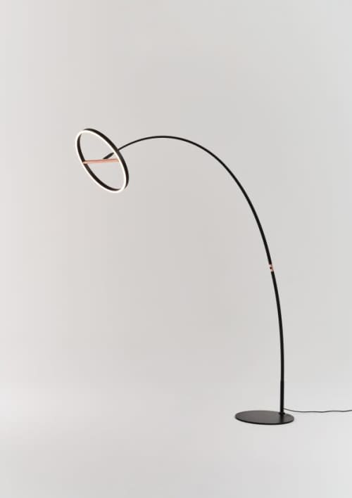 Sol Mega Floor Lamp | Lamps by SEED Design USA. Item made of aluminum