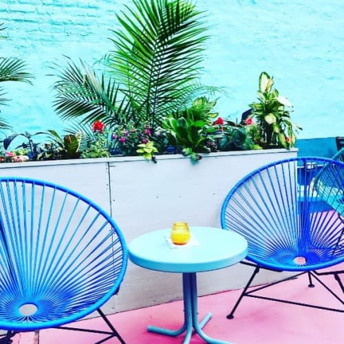 Innit Chair | Accent Chair in Chairs by Innit Designs | Super Power in Brooklyn. Item composed of copper & synthetic