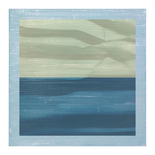 Ocean Abstract II, Archival print | Prints by Scott Woodward Meyers Art. Item composed of paper in minimalism or mid century modern style