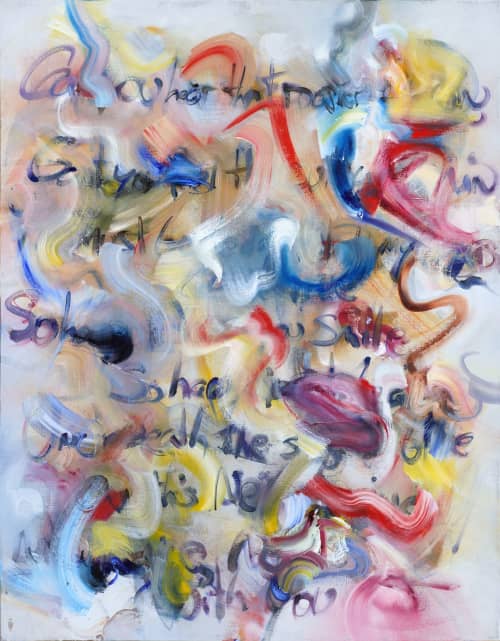 New Morning | Oil And Acrylic Painting in Paintings by Ritchard Rodriguez. Item made of wood with canvas works with mid century modern & contemporary style