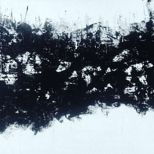 Don’t Let the Dark Drag You Down | Oil And Acrylic Painting in Paintings by Reade C Gloeckner Fine Art | Brandini Toffee Factory Store Rancho Mirage in Rancho Mirage. Item composed of canvas and synthetic